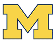 University of Michigan Block M