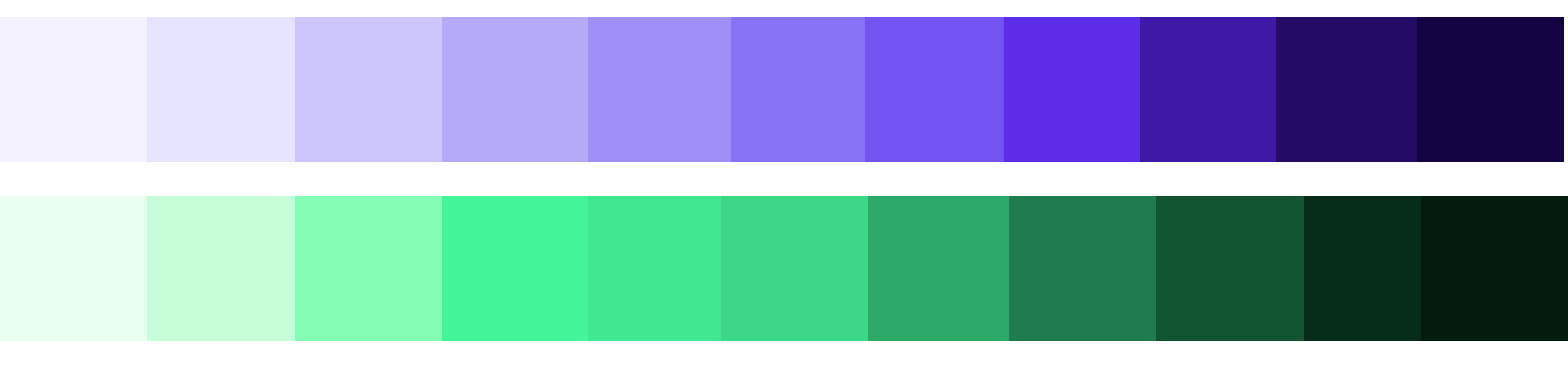 Color palette