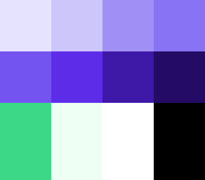 Spotter color palette